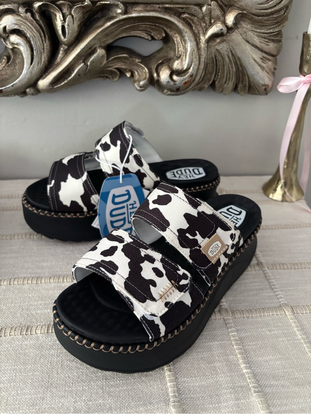 Hey Dude Women's Delray Slide Whipstitch